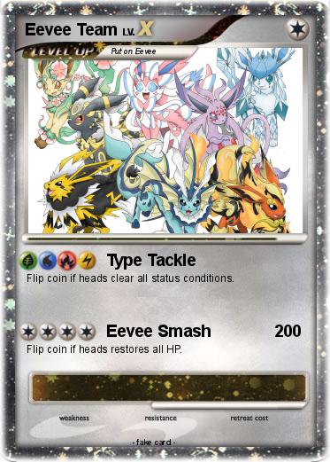Pokemon Eevee Team