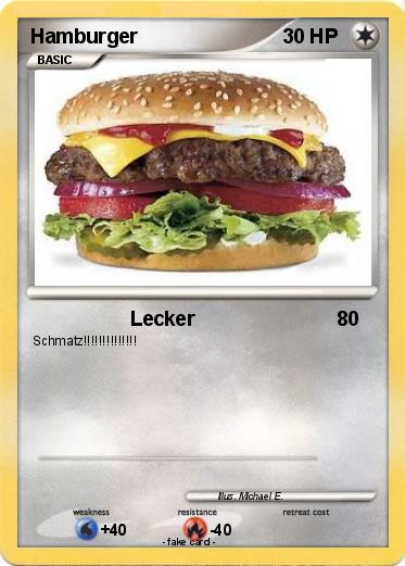Pokemon Hamburger