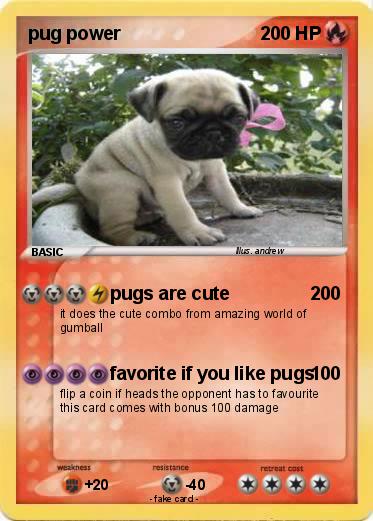 Pokemon pug power