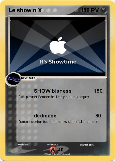 Pokemon Le show n X                                                      