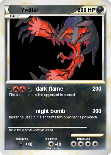 Pokemon Yveltal