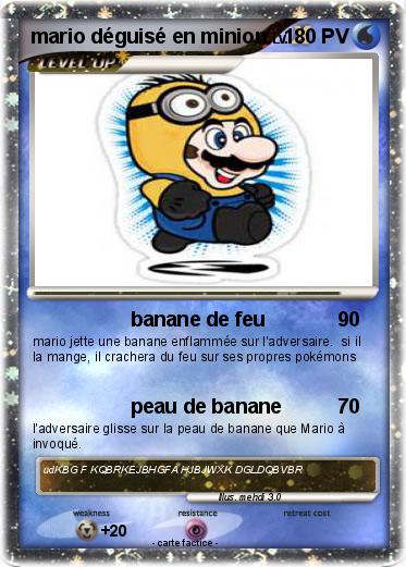 Pokemon mario déguisé en minion