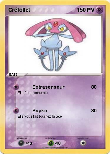 Pokemon Créfollet  
