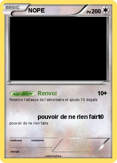 Pokemon NOPE