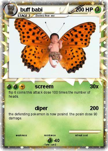 Pokemon buff babi