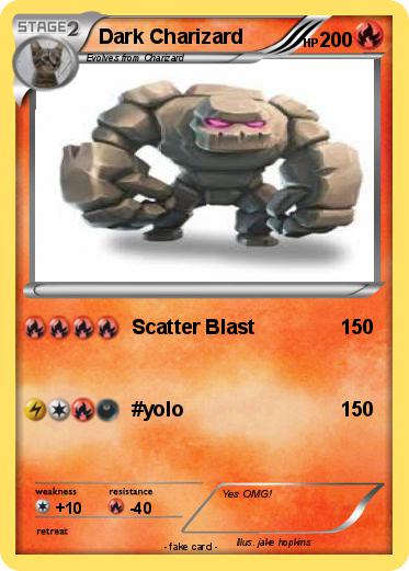 Pokemon Dark Charizard