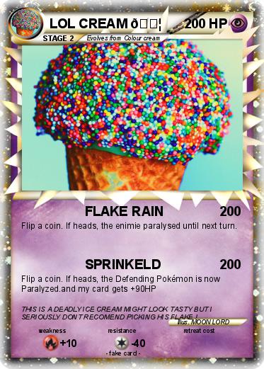 Pokemon LOL CREAM ????