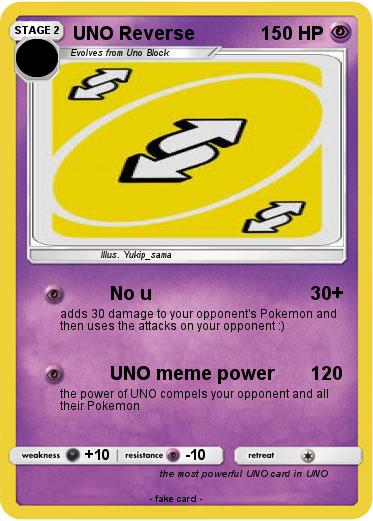 Pokemon UNO Reverse