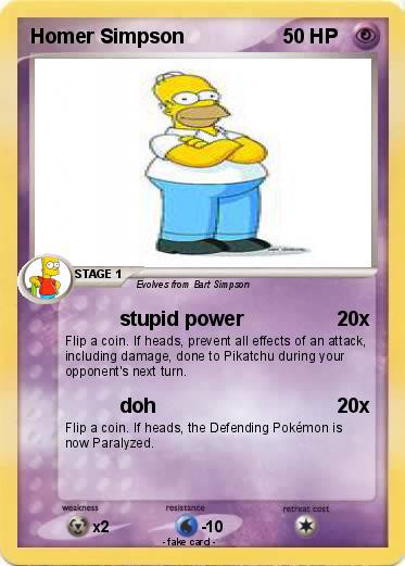 Pokemon Homer Simpson