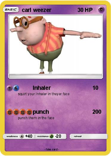 Pokemon carl weezer