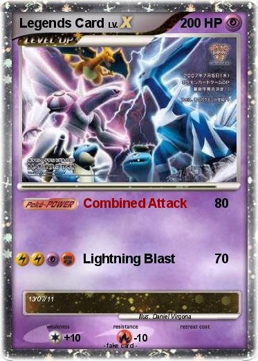 Pokemon Legends Card