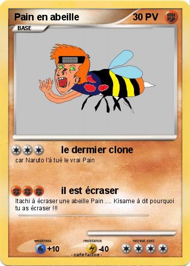 Pokemon Pain en abeille