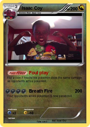 Pokemon Isaac Coy
