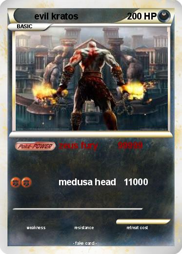 Pokemon evil kratos