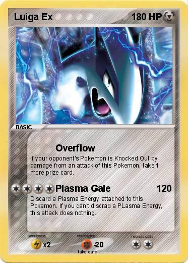 Pokemon Luiga Ex