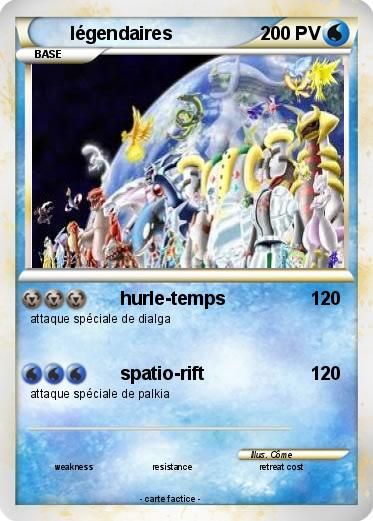Pokemon légendaires