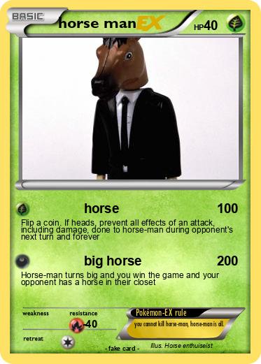 Pokemon horse man