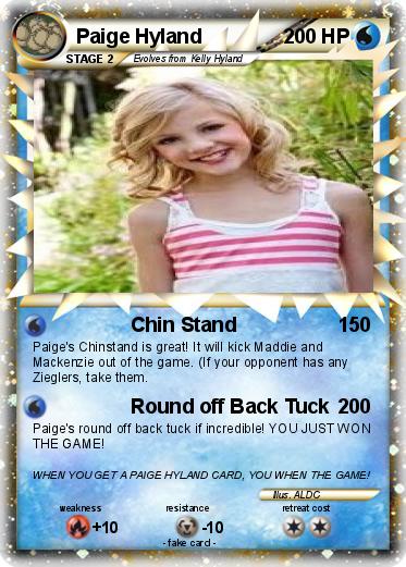 Pokemon Paige Hyland