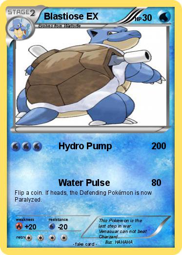 Pokemon Blastiose EX