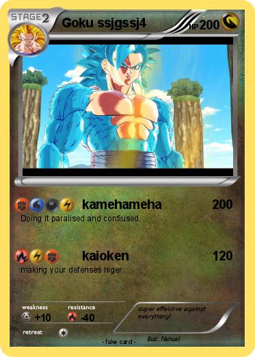 Pokemon Goku ssjgssj4