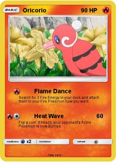Pokemon Oricorio