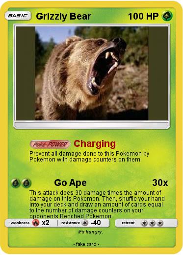 Pokemon Grizzly Bear