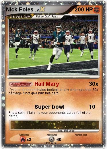 Pokemon Nick Foles