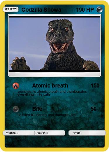 Pokemon Godzilla Showa