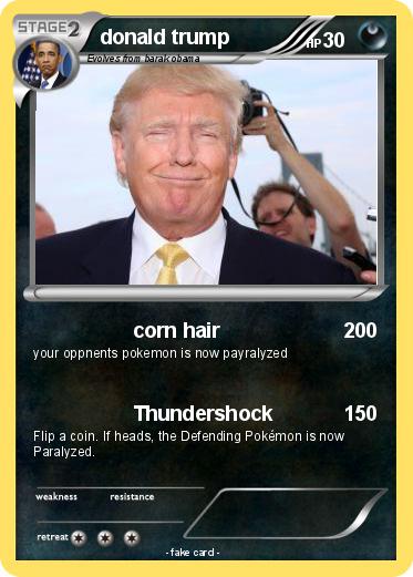 Pokemon donald trump