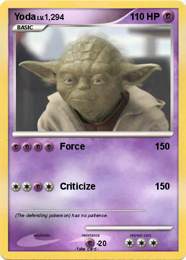 Pokemon Yoda