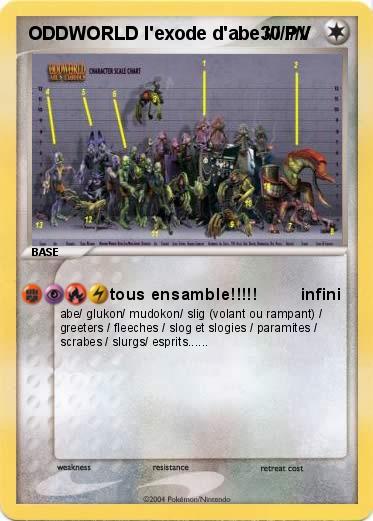Pokemon ODDWORLD l'exode d'abe /////////