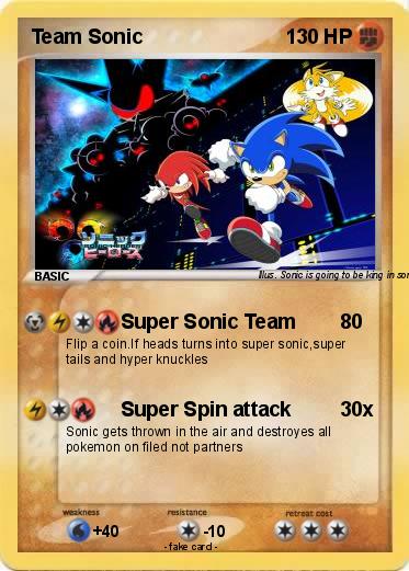 Pokemon Team Sonic