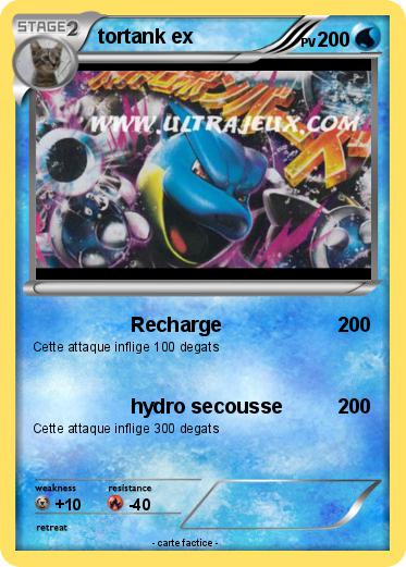 Pokemon tortank ex
