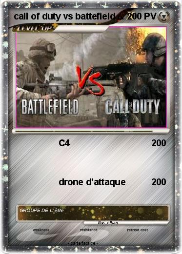 Pokemon call of duty vs battefield