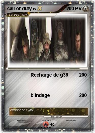 Pokemon call of duty