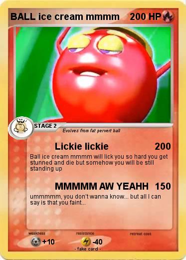 Pokemon BALL ice cream mmmm