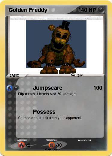 Pokemon Golden Freddy