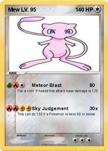 Pokemon Mew LV. 95