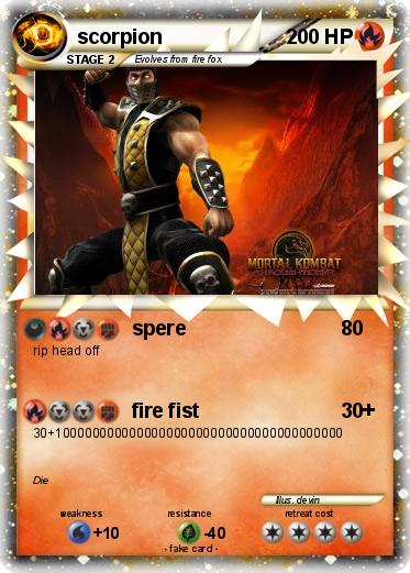 Pokemon scorpion