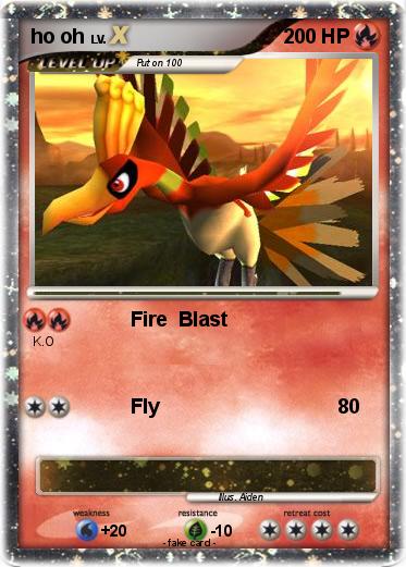 Pokemon ho oh