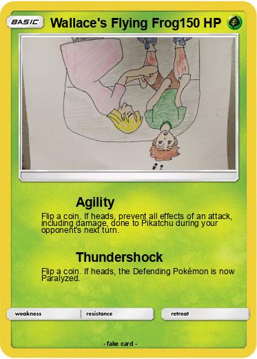 Pokemon Wallace's Flying Frog