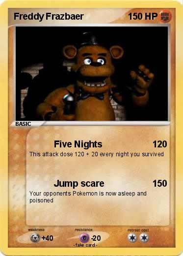 Pokemon Freddy Frazbaer