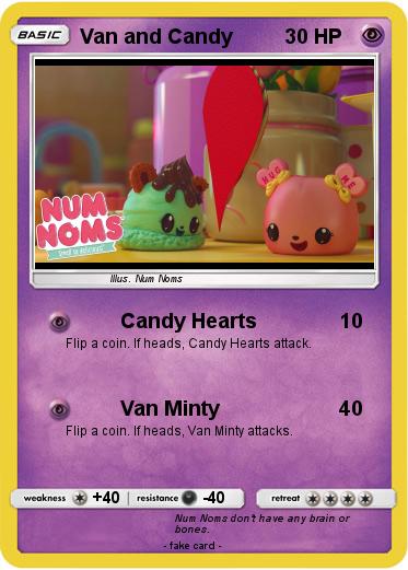 Pokemon Van and Candy