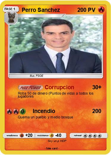 Pokemon Perro Sanchez