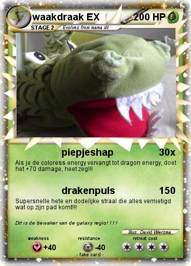 Pokemon waakdraak EX