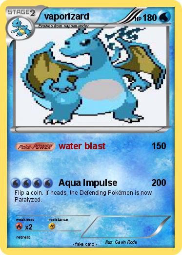 Pokemon vaporizard