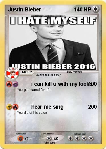 Pokemon Justin Bieber