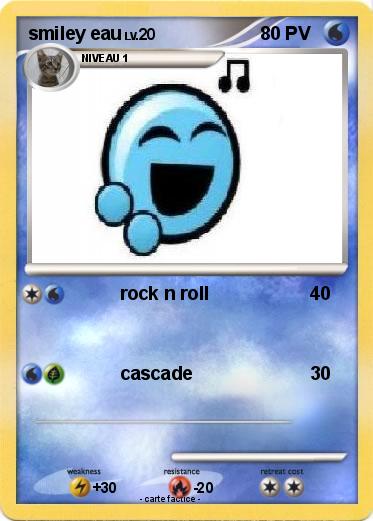 Pokemon smiley eau
