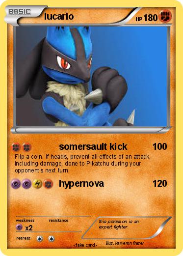 Pokemon lucario