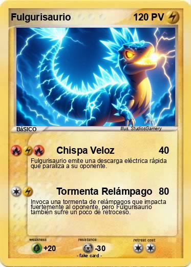 Pokemon Fulgurisaurio